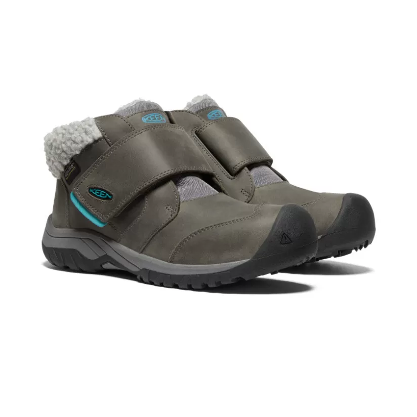 Best KEEN Kootenay IV Waterproof Boot Pour Jeunes   |  Steel Grey/Porcelain SteelGrey/Porcelain