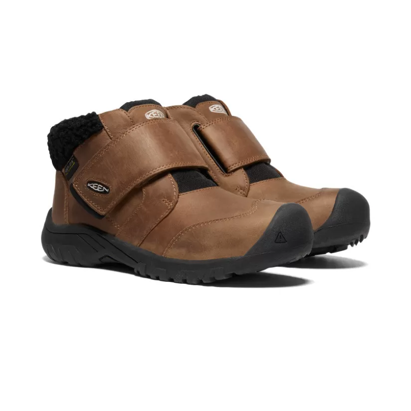 New KEEN Kootenay IV Waterproof Boot Pour Jeunes   |  Toasted Coconut/Vapor ToastedCoconut/Vapor