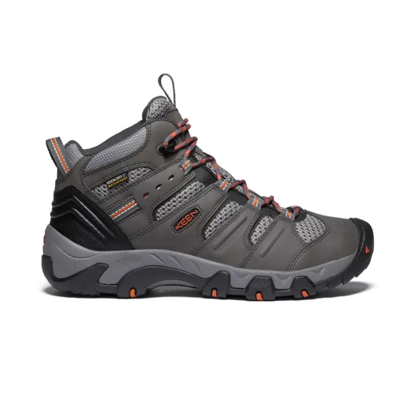 Sale KEEN Koven Waterproof Hiking Boot Pour Homme   |  Magnet/Fired Brick Magnet/FiredBrick