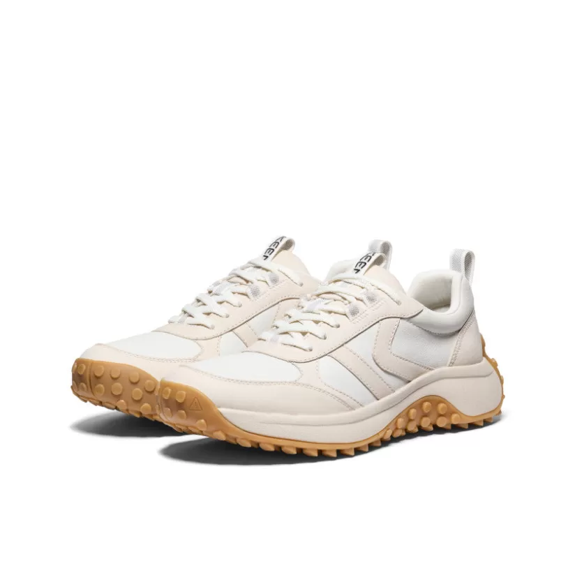 Cheap KEEN KS86 Leather Sneaker Pour Femme   |  Birch/Star White Birch/StarWhite