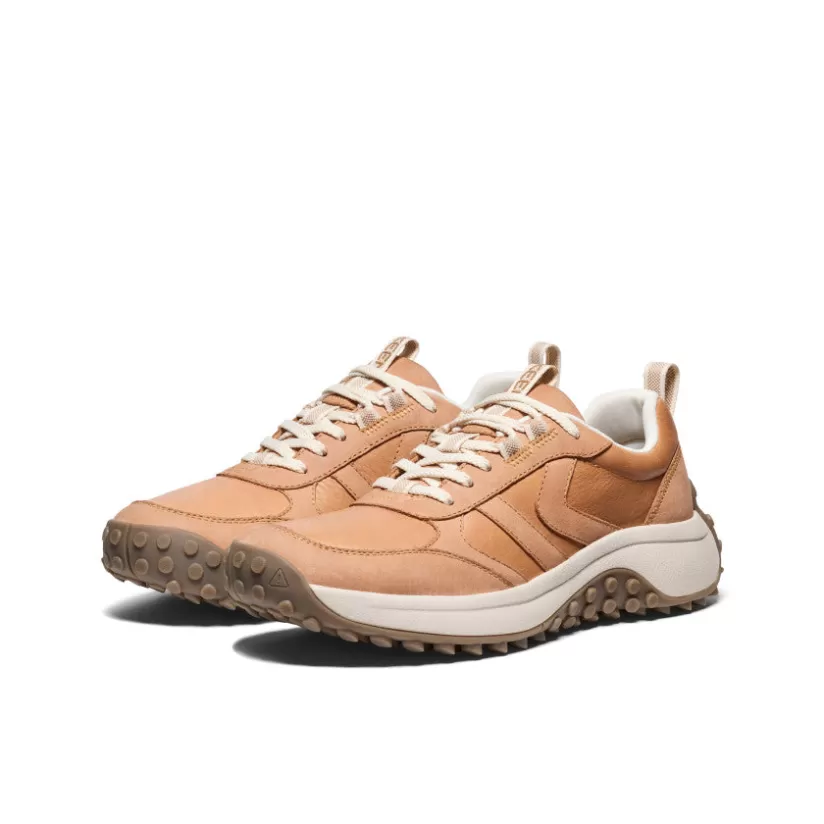 Fashion KEEN KS86 Leather Sneaker Pour Femme   |   Natural/Birch