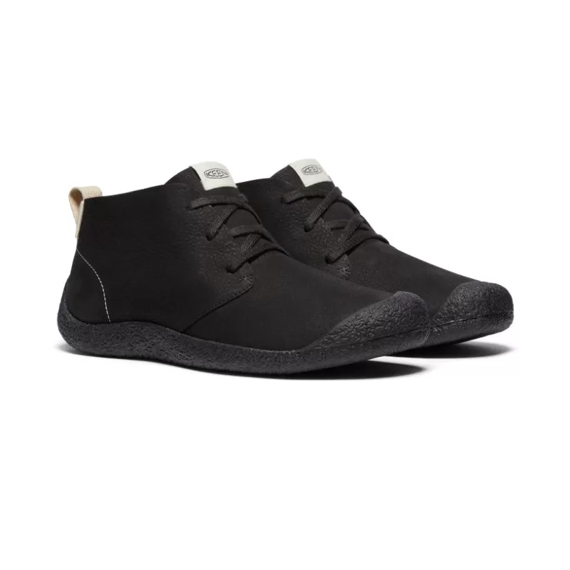 Online KEEN Mosey Leather Chukka Pour Homme   |   Black/Black