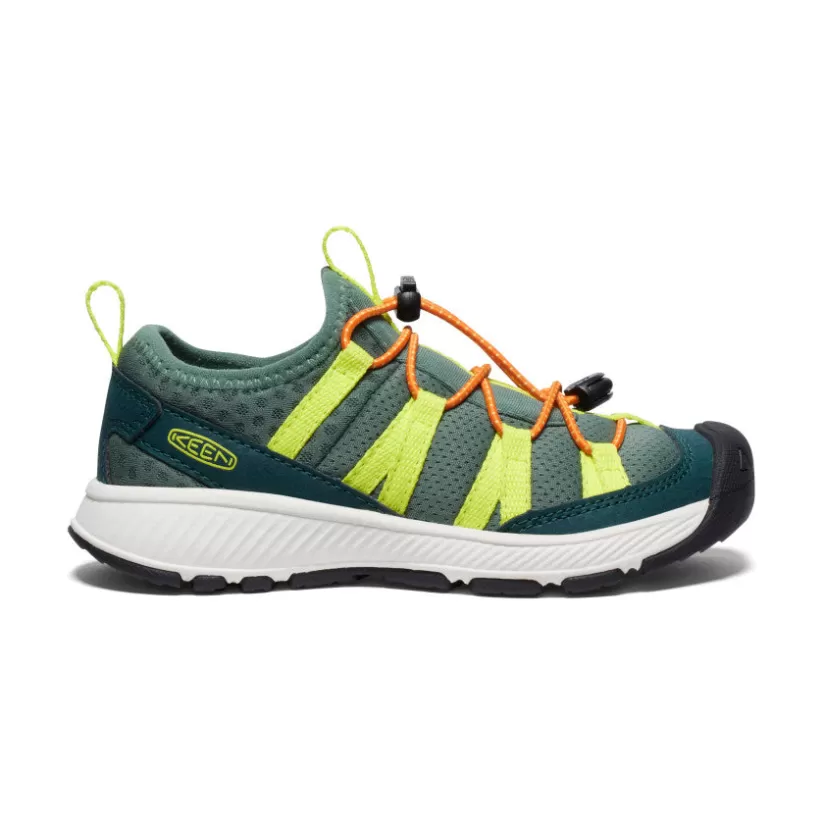 Fashion KEEN Motozoa Sneaker Pour Enfants   |  Sea Moss/Scarlet Ibis SeaMoss/ScarletIbis