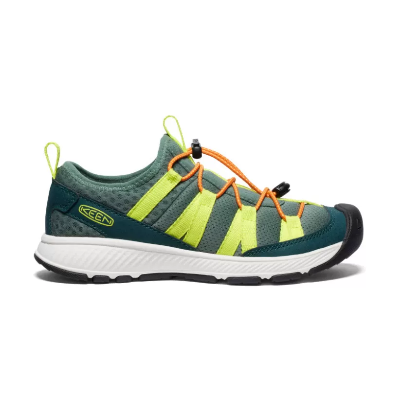 Fashion KEEN Motozoa Sneaker Pour Jeunes   |  Sea Moss/Scarlet Ibis SeaMoss/ScarletIbis