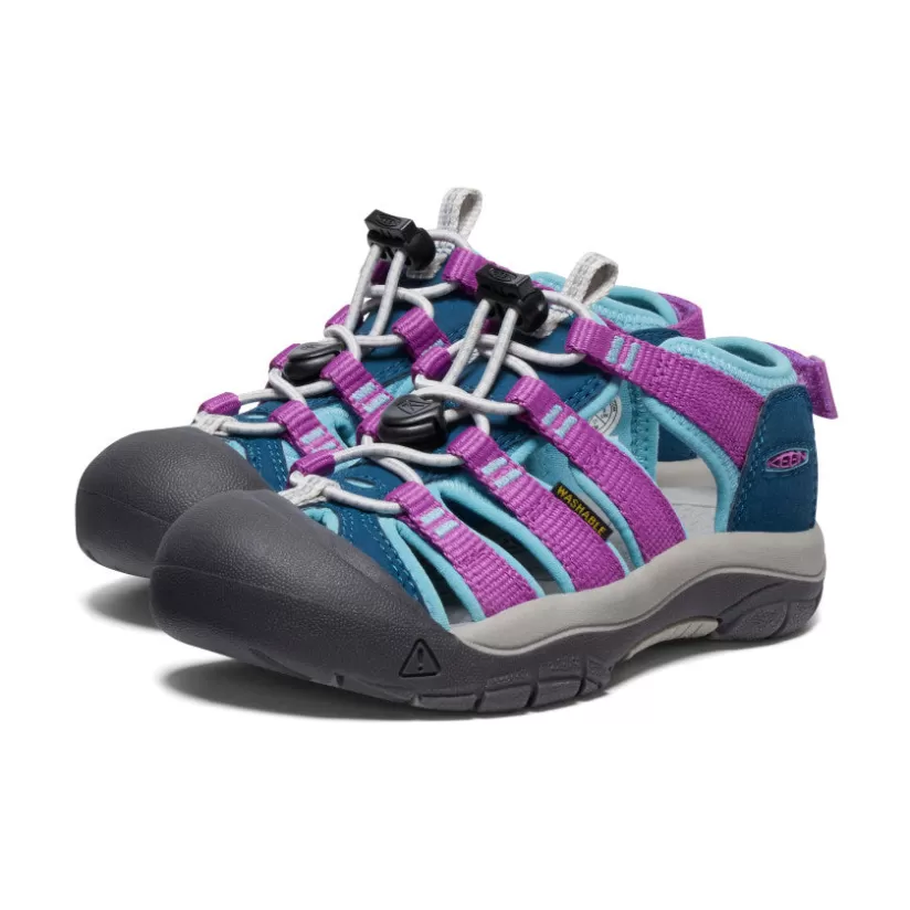 Outlet KEEN Newport Boundless Sandal Pour Enfants   |  Legion Blue/Willowherb LegionBlue/Willowherb