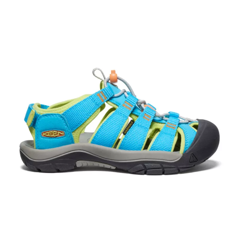 Best Sale KEEN Newport Boundless Sandal Pour Jeunes   |  Blue Atoll/Daiquiri Green BlueAtoll/DaiquiriGreen