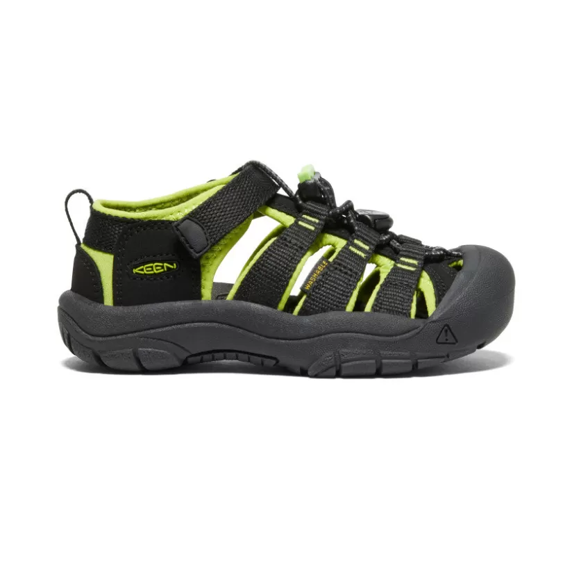 Best Sale KEEN Newport H2 Pour Enfants   |  Black/Lime Green Black/LimeGreen
