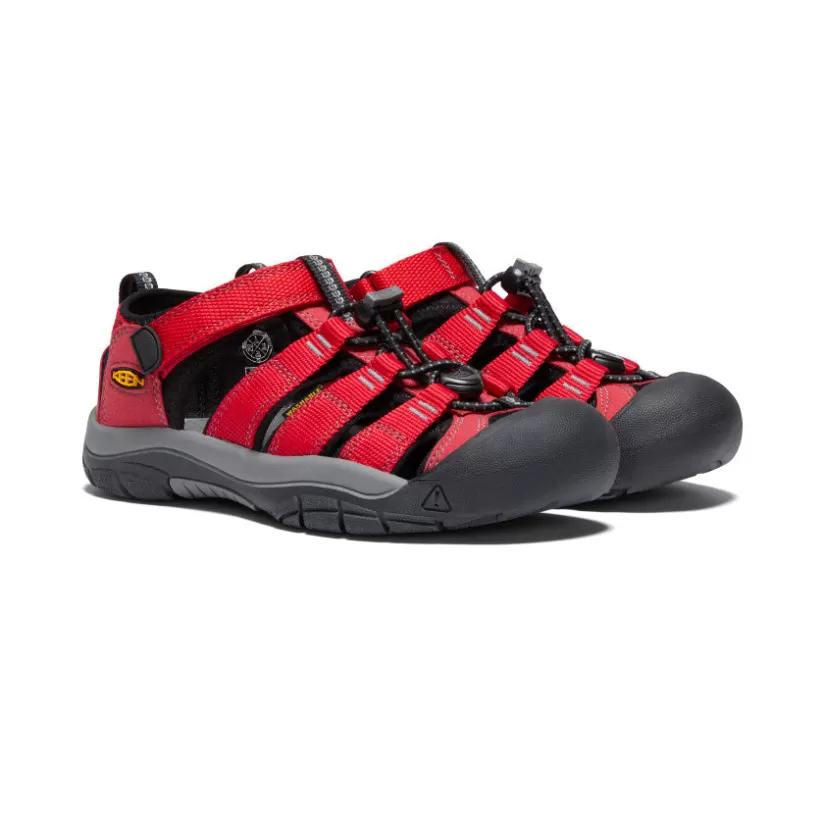 Clearance KEEN Newport H2 Pour Jeunes   |  Ribbon Red/Gargoyle RibbonRed/Gargoyle