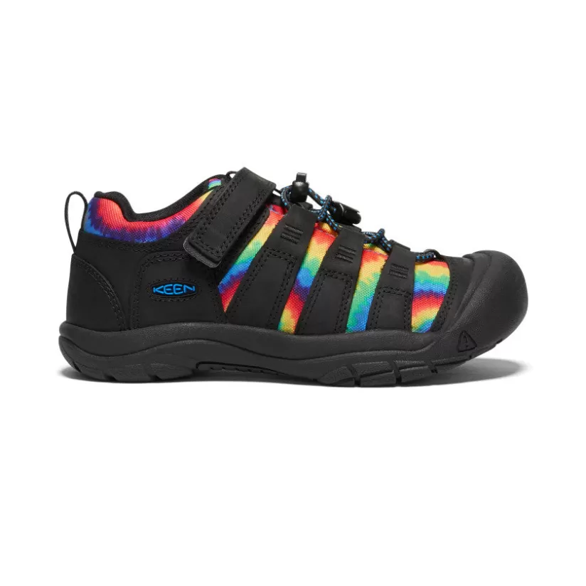 Best Sale KEEN Newport Shoe Pour Jeunes   |  Black/Original Tie Dye Black/OriginalTieDye