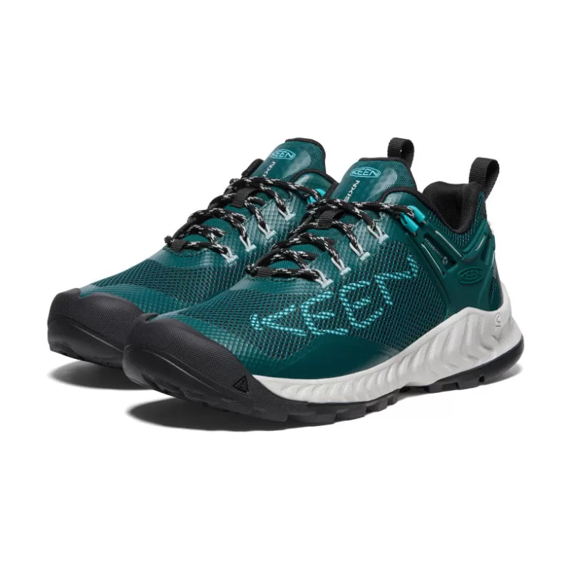 Cheap KEEN NXIS Evo Waterproof Shoe Pour Femme   |  Sea Moss/Ipanema SeaMoss/Ipanema