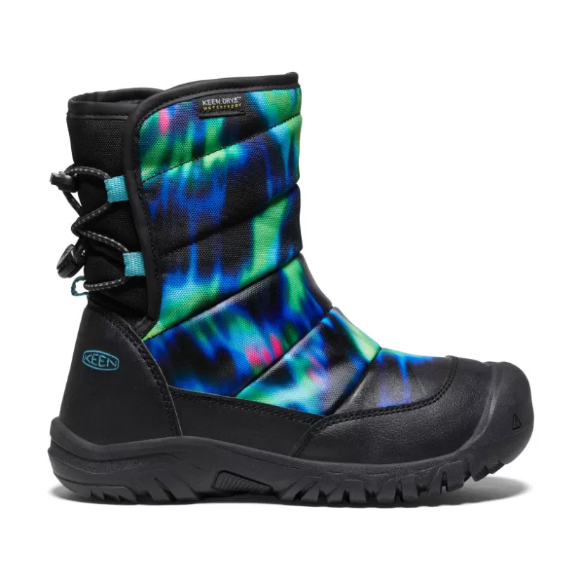 Discount KEEN Puffrider Waterproof Boot Pour Jeunes   |  Northern Lights/Black NorthernLights/Black
