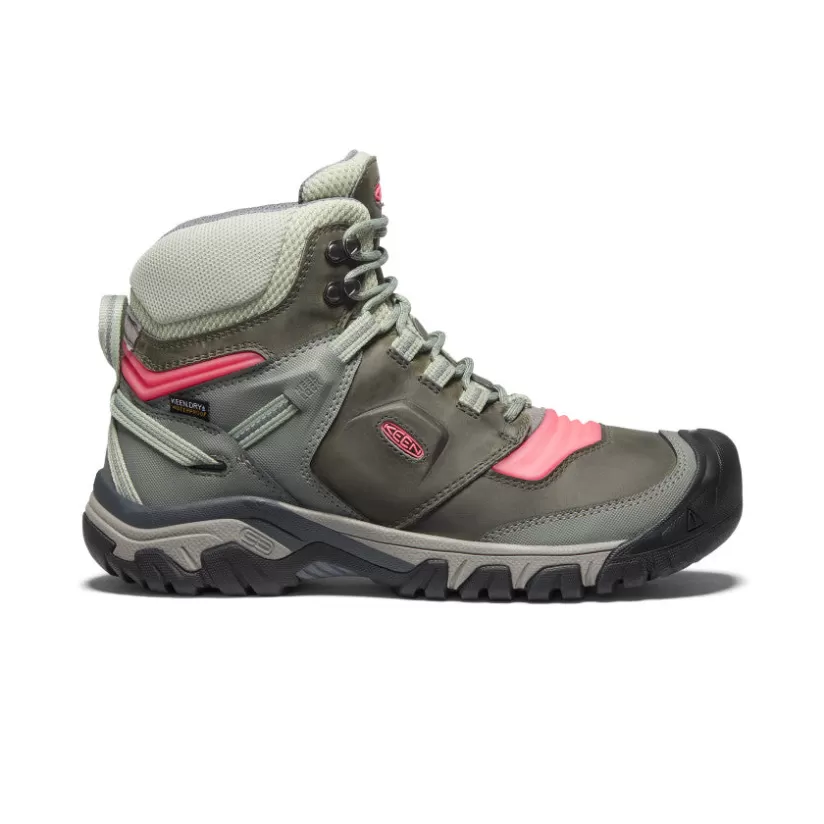 Cheap KEEN Ridge Flex Waterproof Boot Pour Femme   |  Castor Grey/Dubarry CastorGrey/Dubarry