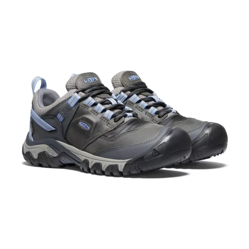 Sale KEEN Ridge Flex Waterproof Pour Femme   |  Steel Grey/Hydrangea SteelGrey/Hydrangea