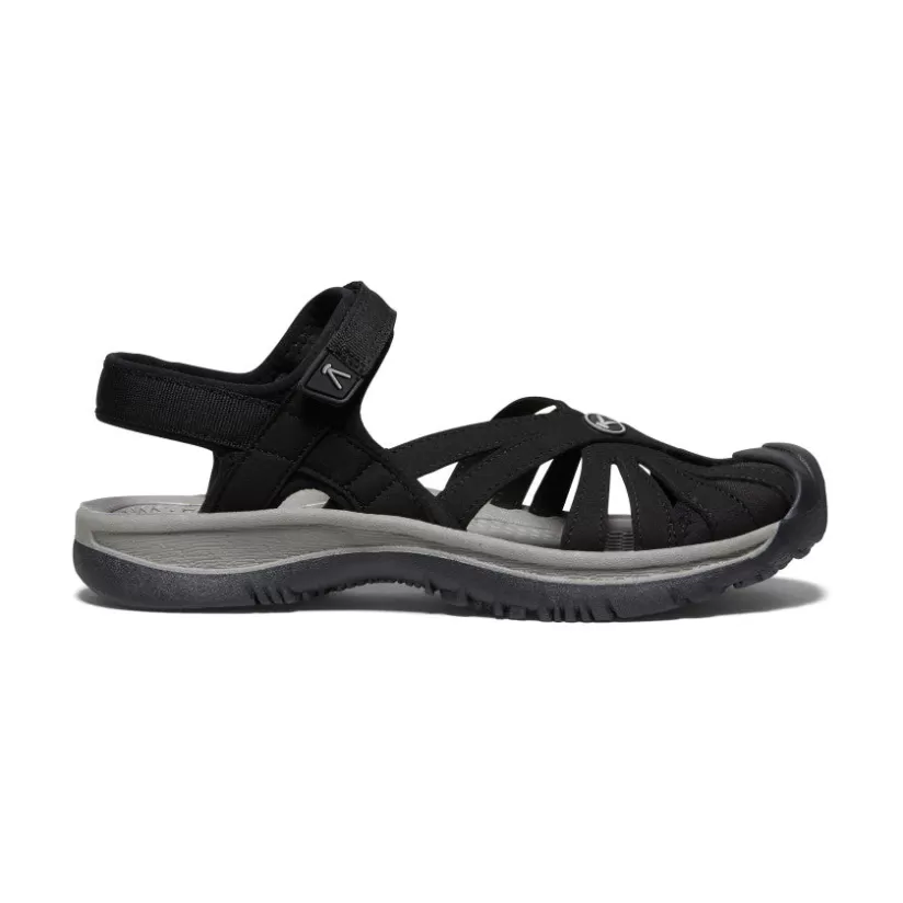 Cheap KEEN Rose Sandal Pour Femme   |  Black/Neutral Gray Black/NeutralGray