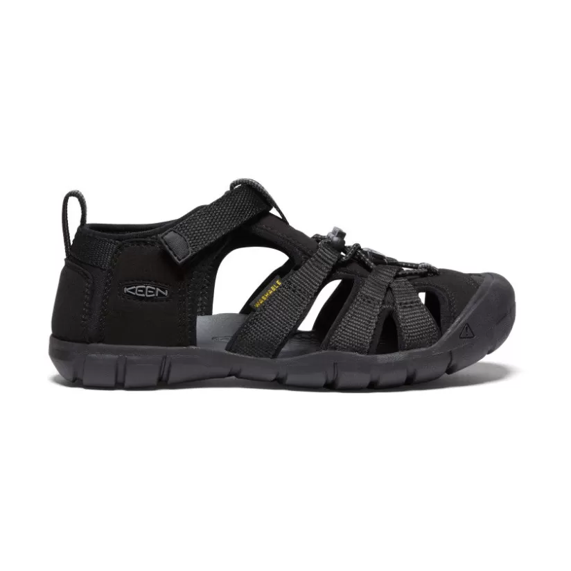 Clearance KEEN Seacamp II CNX Pour Jeunes   |   Black/Grey