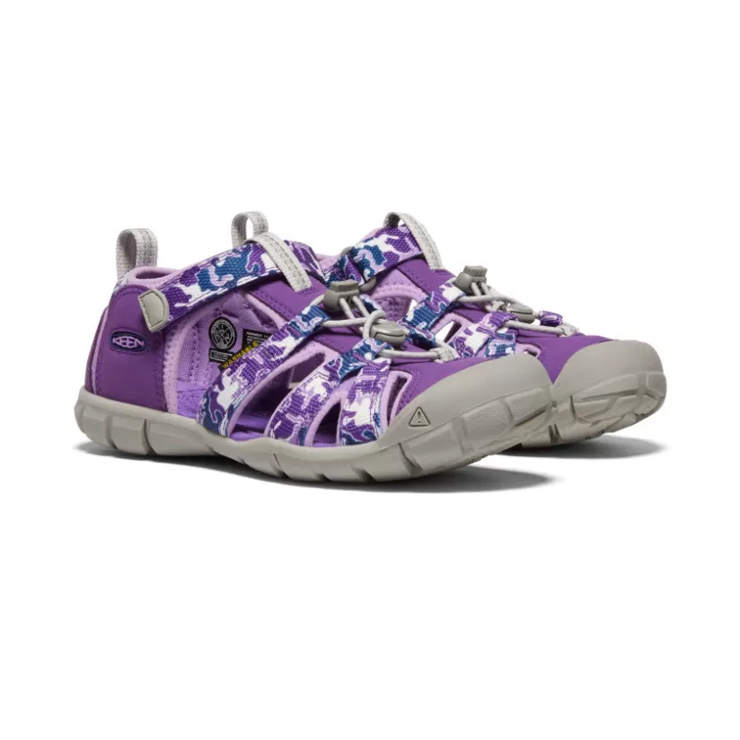 Best Sale KEEN Seacamp II CNX Pour Jeunes   |  Camo/Tillandsia Purple Camo/TillandsiaPurple