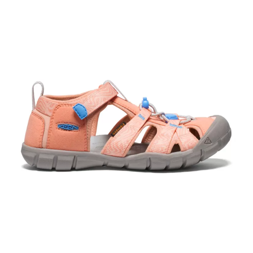 Fashion KEEN Seacamp II CNX Pour Jeunes   |  Papaya Punch/Marina PapayaPunch/Marina
