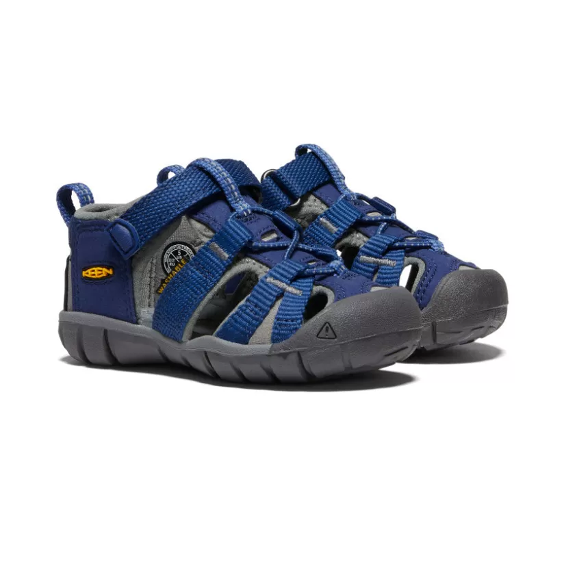 Flash Sale KEEN Seacamp II CNX Pour Petit Efants   |  Blue Depths/Gargoyle BlueDepths/Gargoyle