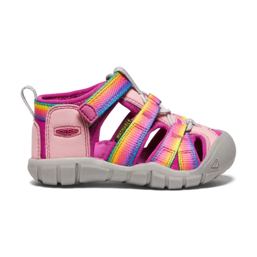 Sale KEEN Seacamp II CNX Pour Petit Efants   |  Rainbow/Festival Fuchsia Rainbow/FestivalFuchsia