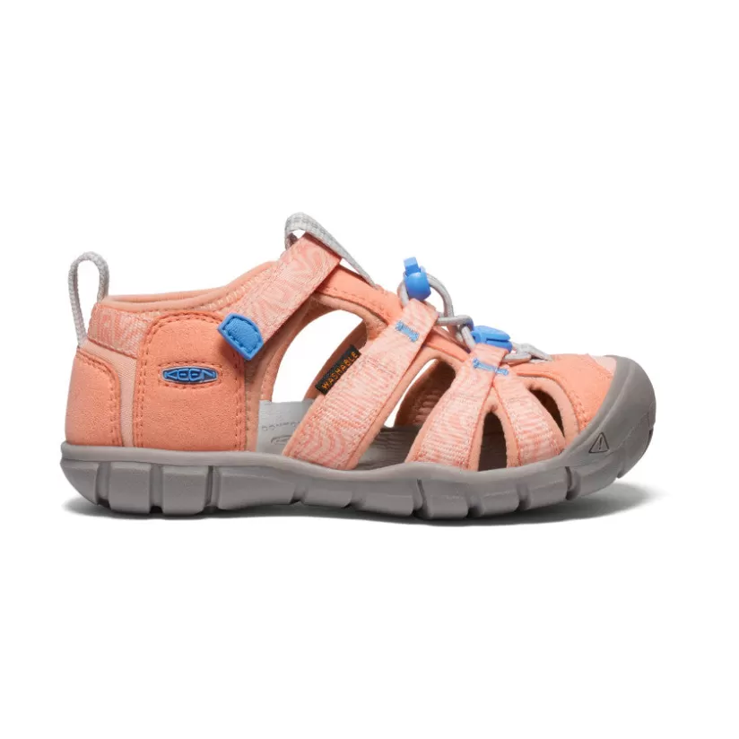 Cheap KEEN Seacamp II CNX Pour Petit Enfants   |  Papaya Punch/Marina PapayaPunch/Marina