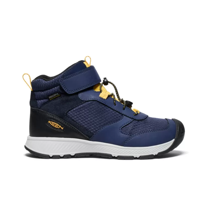 Best KEEN Skua Waterproof Boot Pour Jeunes   |  Naval Academy/Yolk Yellow NavalAcademy/YolkYellow
