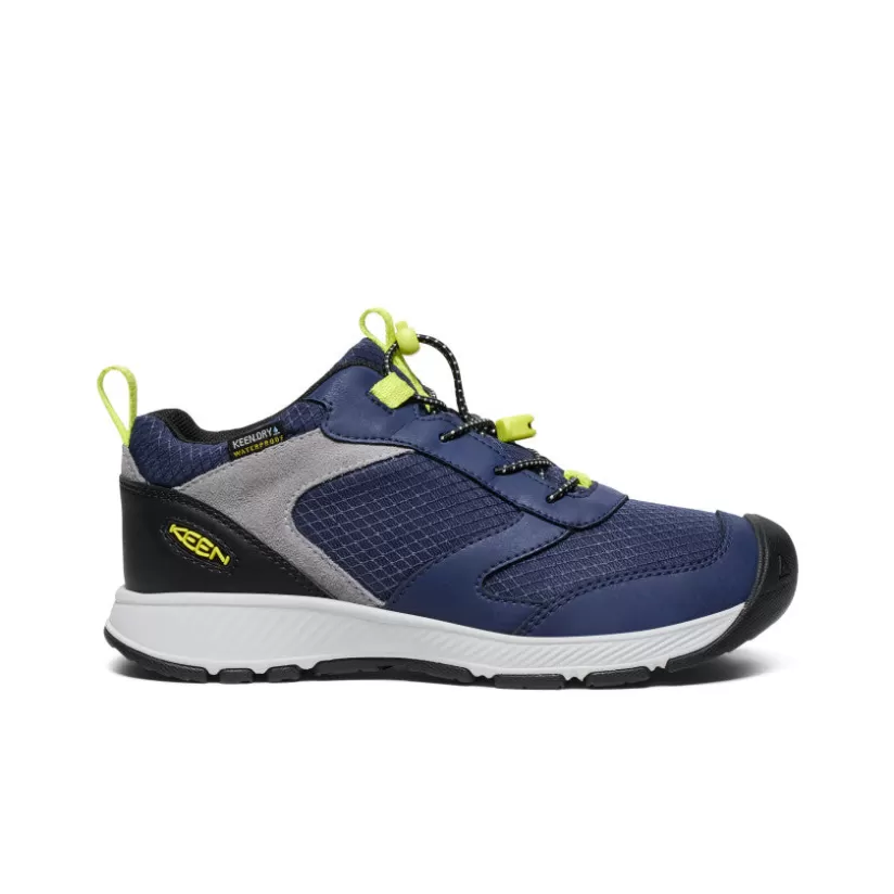 Discount KEEN Skua Waterproof Shoe Pour Jeunes   |  Naval Academy/Evening Primrose NavalAcademy/EveningPrimrose