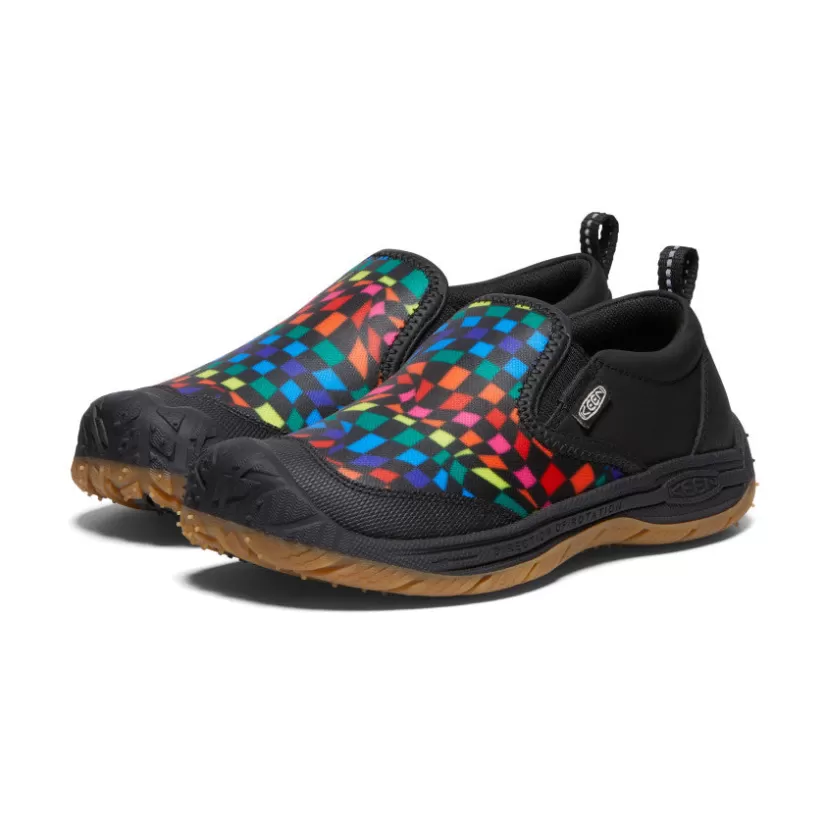 Outlet KEEN Speed Hound Slip-On Pour Jeunes   |   Black/Multi