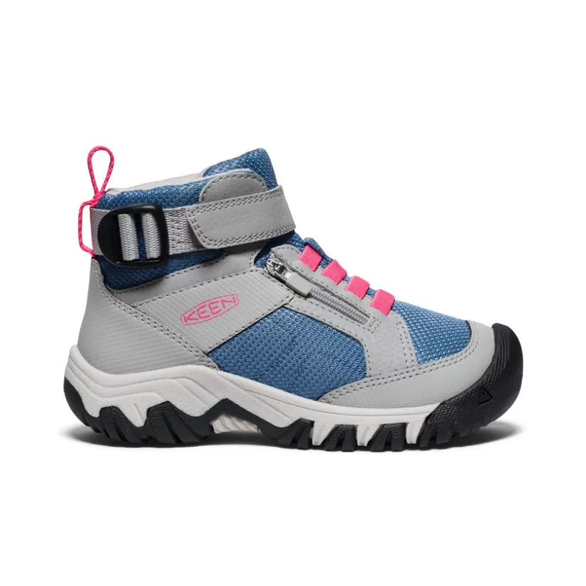 Cheap KEEN Targhee Boundless Hiking Boot Pour Enfants   |  Alloy/Rouge Red Alloy/RougeRed