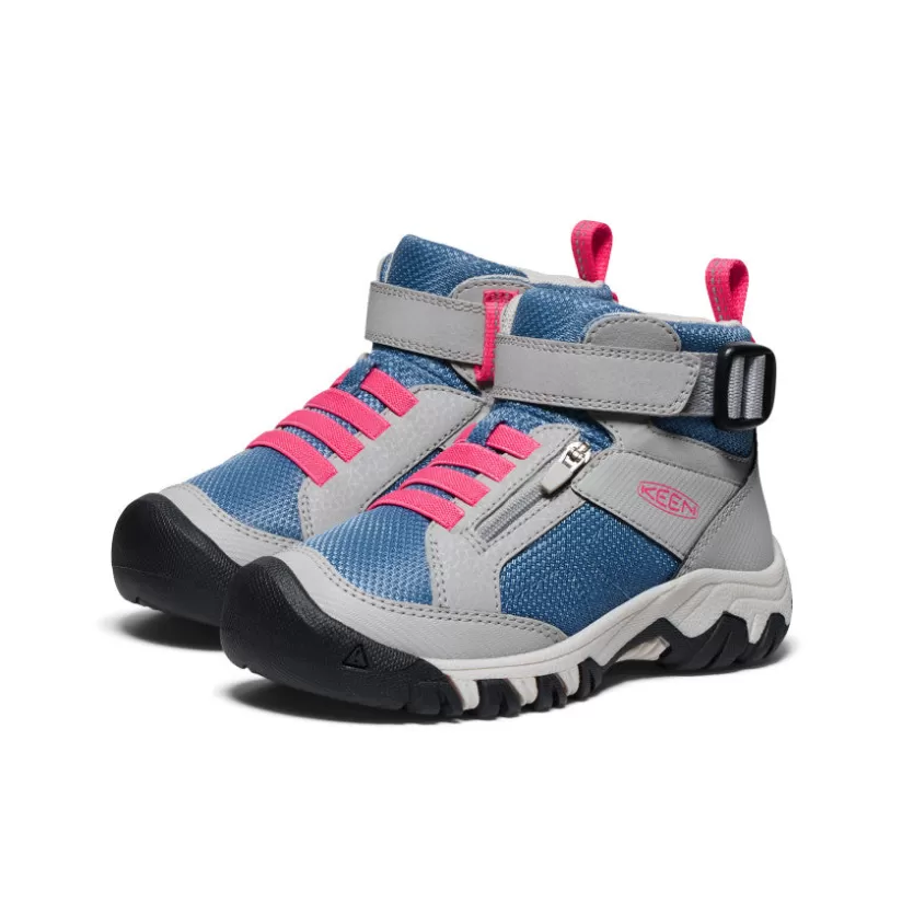Cheap KEEN Targhee Boundless Hiking Boot Pour Enfants   |  Alloy/Rouge Red Alloy/RougeRed