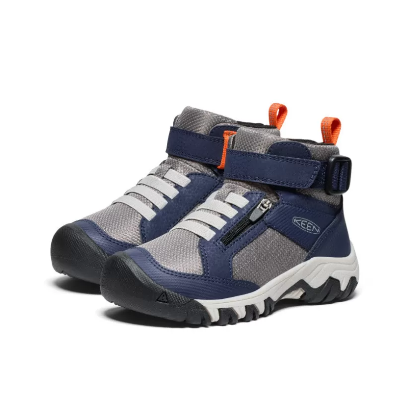 Outlet KEEN Targhee Boundless Hiking Boot Pour Enfants   |  Naval Academy/Steel Grey NavalAcademy/SteelGrey