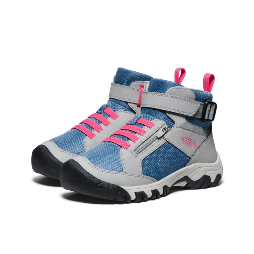 Cheap KEEN Targhee Boundless Hiking Boot Pour Jeunes   |  Alloy/Rouge Red Alloy/RougeRed