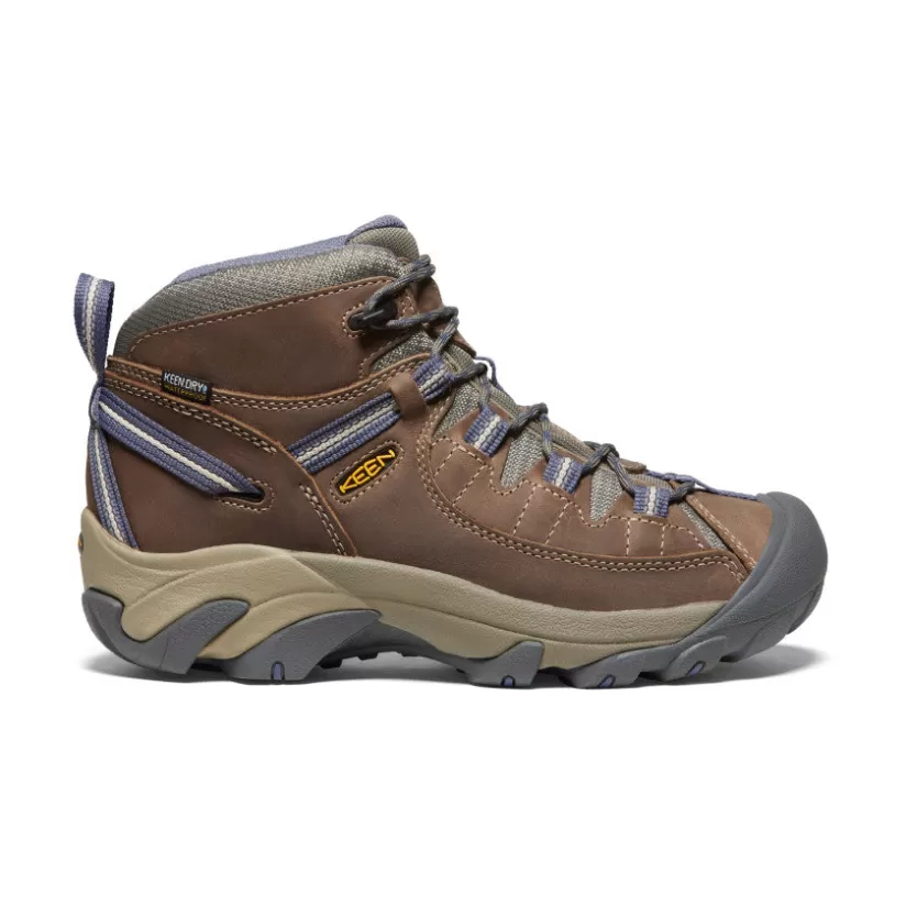 Sale KEEN Targhee II Waterproof Mid Pour Femme   |  Goat/Crown Blue Goat/CrownBlue