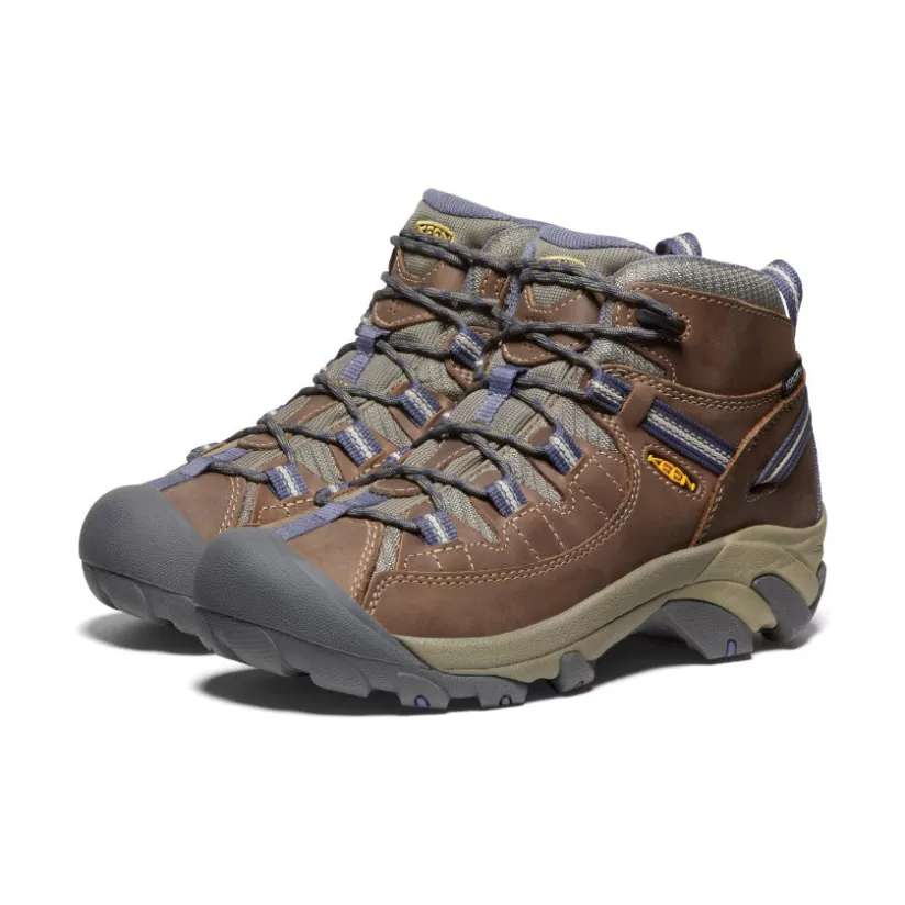 Sale KEEN Targhee II Waterproof Mid Pour Femme   |  Goat/Crown Blue Goat/CrownBlue