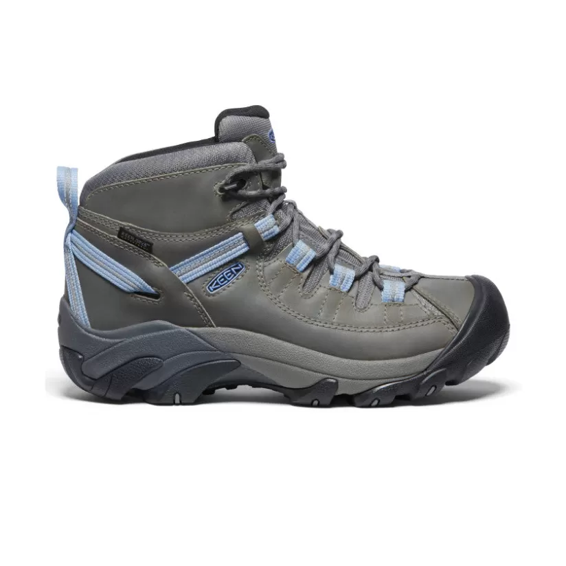 Flash Sale KEEN Targhee II Waterproof Mid Pour Femme   |  Steel Grey/Hydrangea SteelGrey/Hydrangea