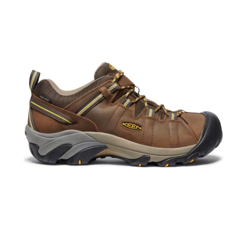 Fashion KEEN Targhee II Waterproof Wide Pour Homme   |  Cascade Brown/Golden Yellow CascadeBrown/GoldenYellow