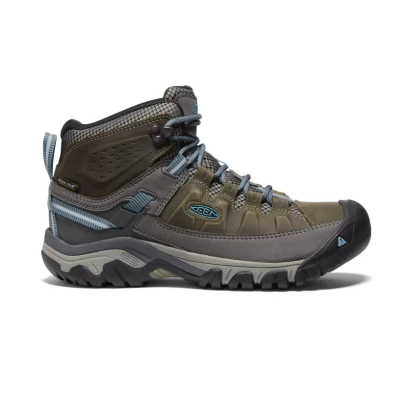 Discount KEEN Targhee III Waterproof Boot Wide Pour Femme   |  Magnet/Atlantic Blue Magnet/AtlanticBlue