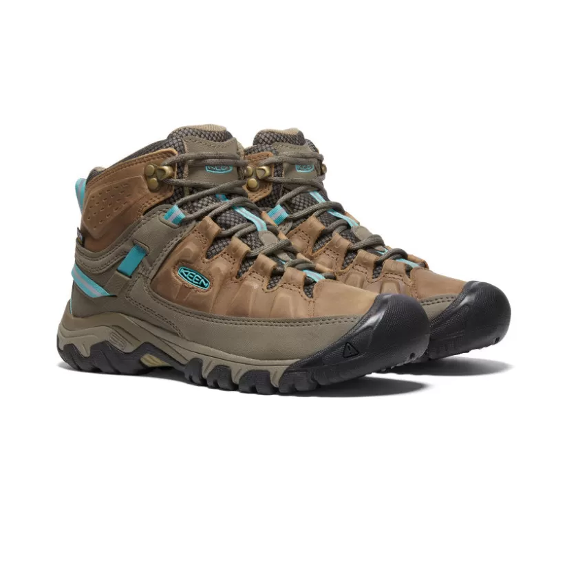 Clearance KEEN Targhee III Waterproof Mid Pour Femme   |  Toasted Coconut/Porcelain ToastedCoconut/Porcelain