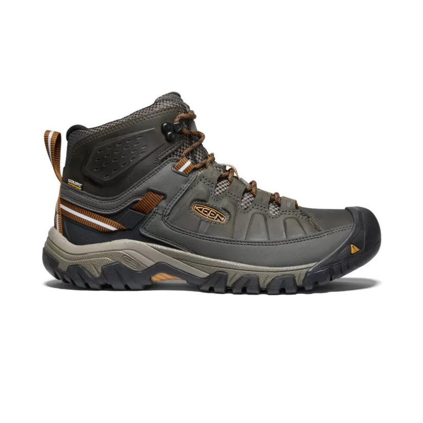 Outlet KEEN Targhee III Waterproof Mid Pour Homme   |  Black Olive/Golden Brown BlackOlive/GoldenBrown