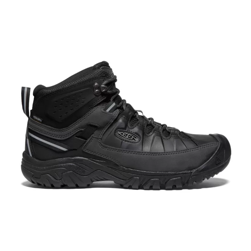 Shop KEEN Targhee III Waterproof Mid Pour Homme   |  Triple Black TripleBlack