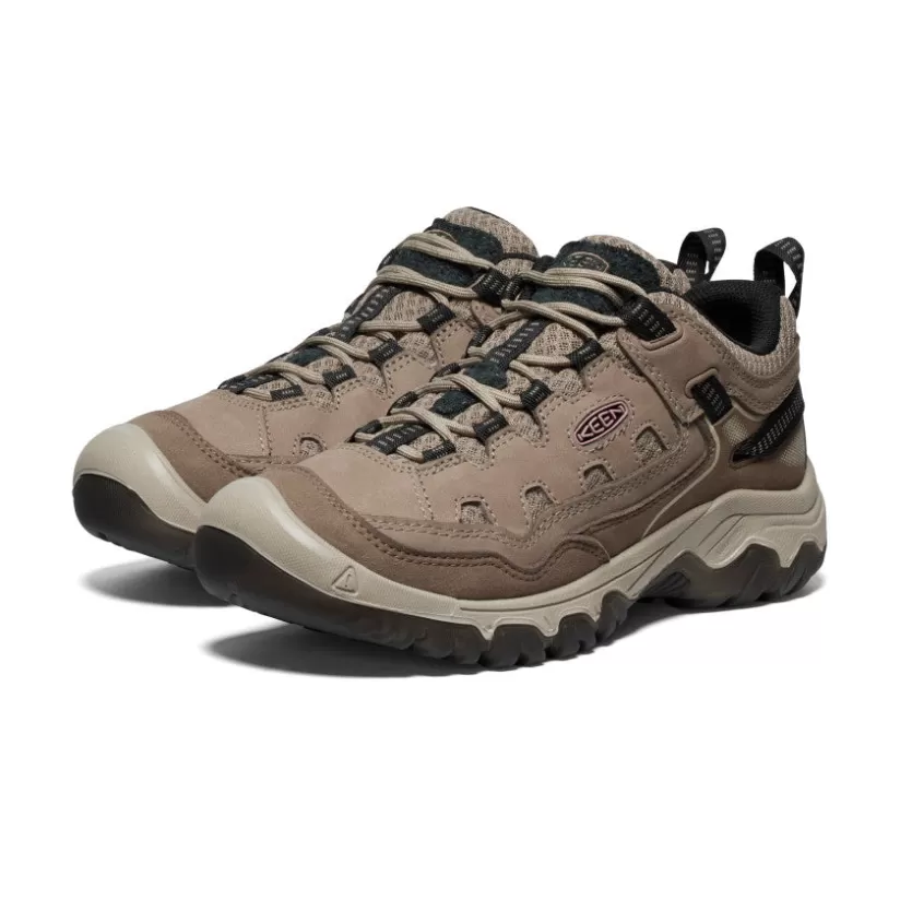 Cheap KEEN Targhee IV Vented Hiking Shoe Pour Femme   |  Brindle/Nostalgia Rose Brindle/NostalgiaRose