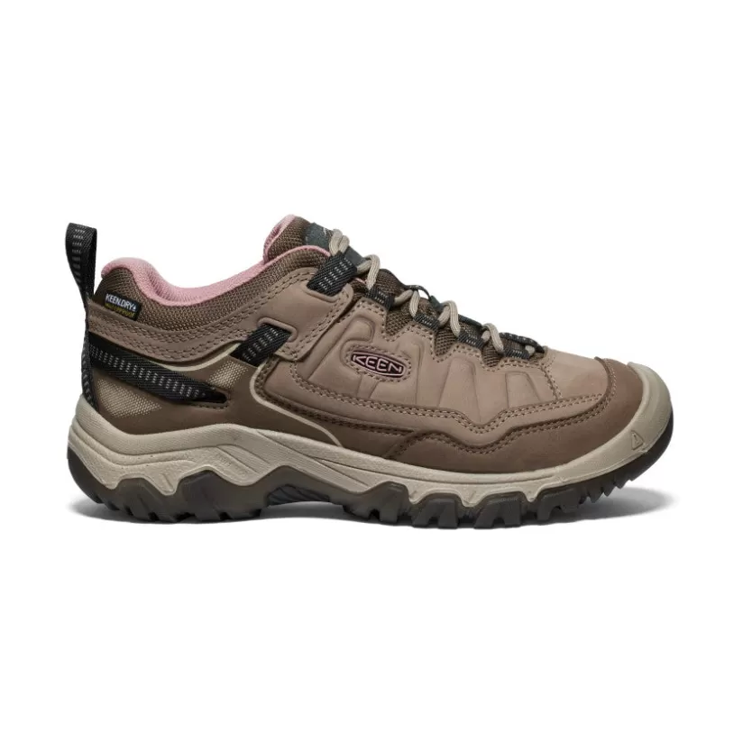 Flash Sale KEEN Targhee IV Waterproof Hiking Shoe Pour Femme   |  Brindle/Nostalgia Rose Brindle/NostalgiaRose