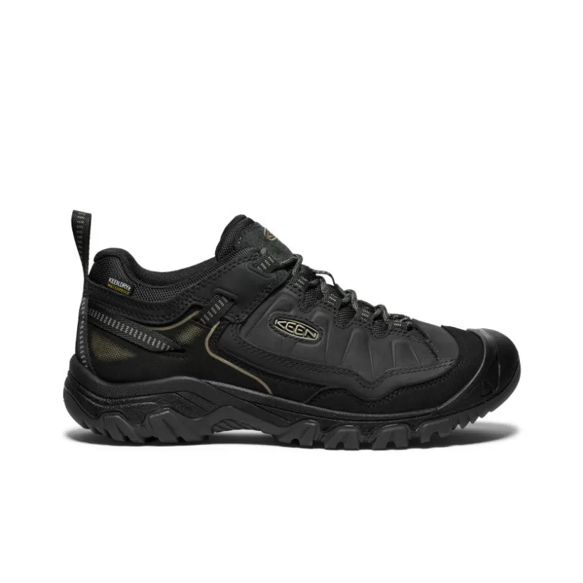 Store KEEN Targhee IV Waterproof Hiking Shoe Pour Homme   |  Triple Black TripleBlack