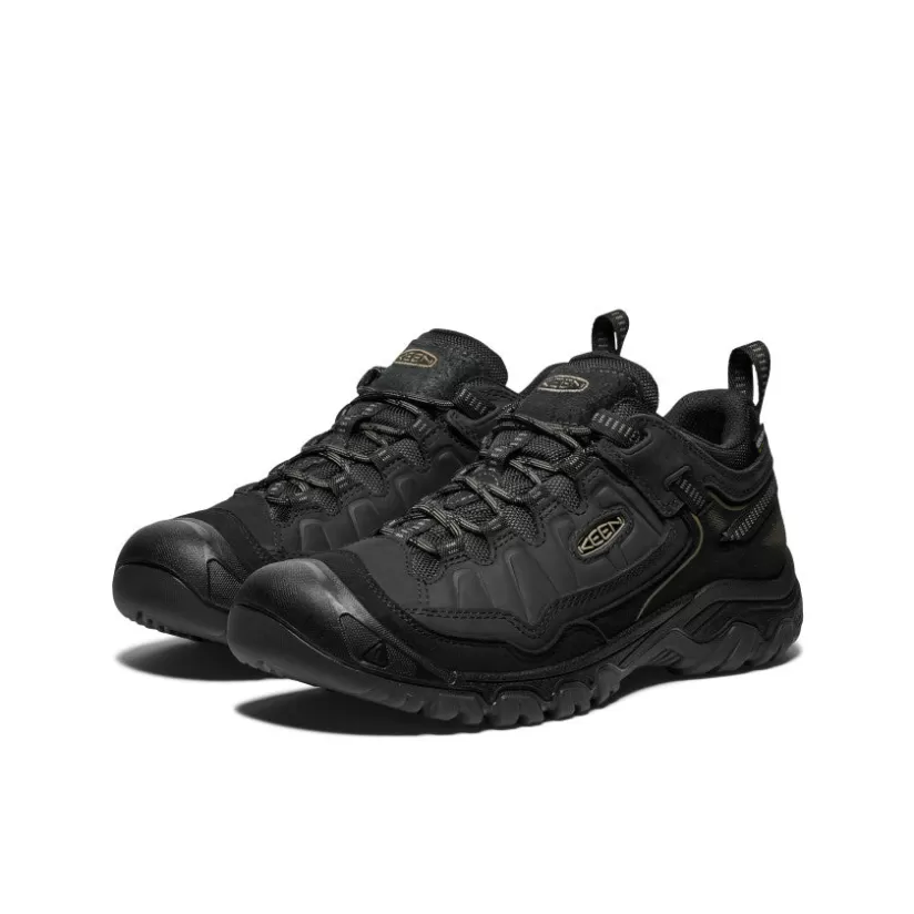 Store KEEN Targhee IV Waterproof Hiking Shoe Pour Homme   |  Triple Black TripleBlack