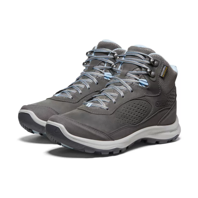 Outlet KEEN Terradora Explorer Waterproof Boot   |  Steel Grey/Clear Sky SteelGrey/ClearSky