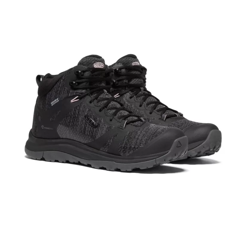 Cheap KEEN Terradora II Waterproof Boot Pour Femme   |   Black/Magnet