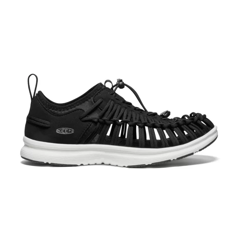 Best Sale KEEN UNEEK 03 Sneaker Sandal Pour Homme   |  Black/Star White Black/StarWhite