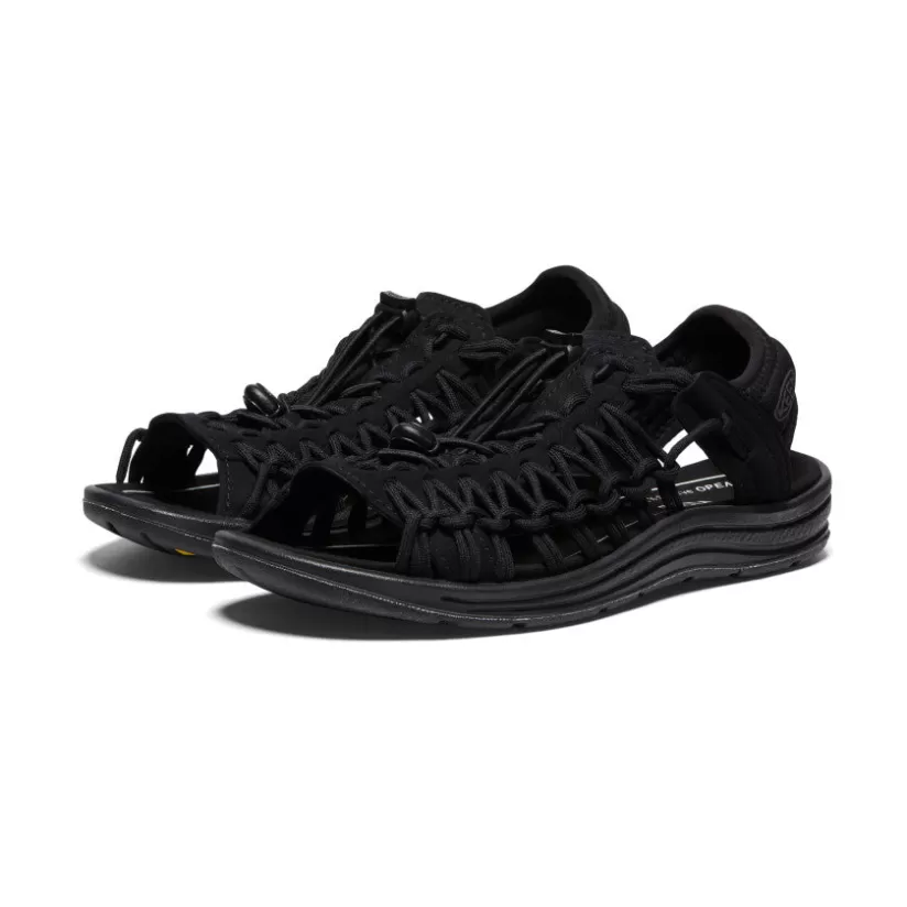 Outlet KEEN UNEEK II Open Toe Pour Femme   |   Black/Black