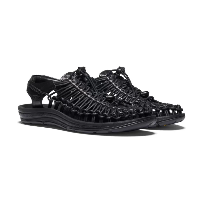 New KEEN UNEEK Premium Leather Pour Femme   |   Black