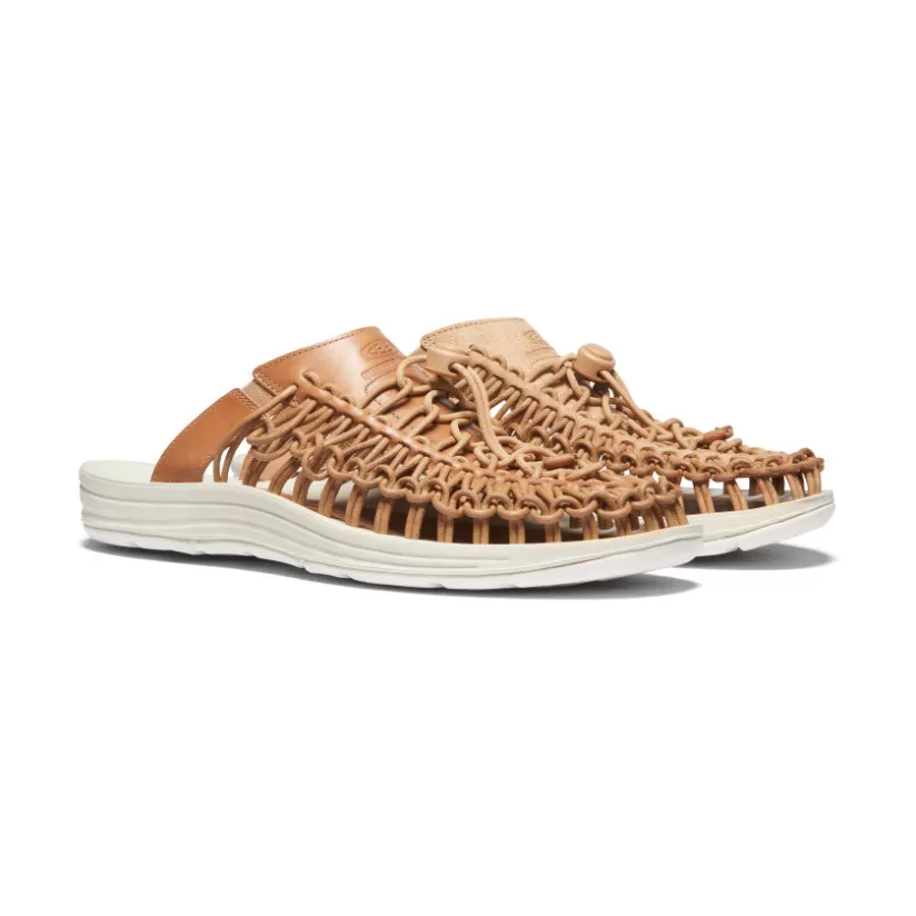 Store KEEN UNEEK Premium Leather Slide Pour Homme   |  Cookie Dough CookieDough