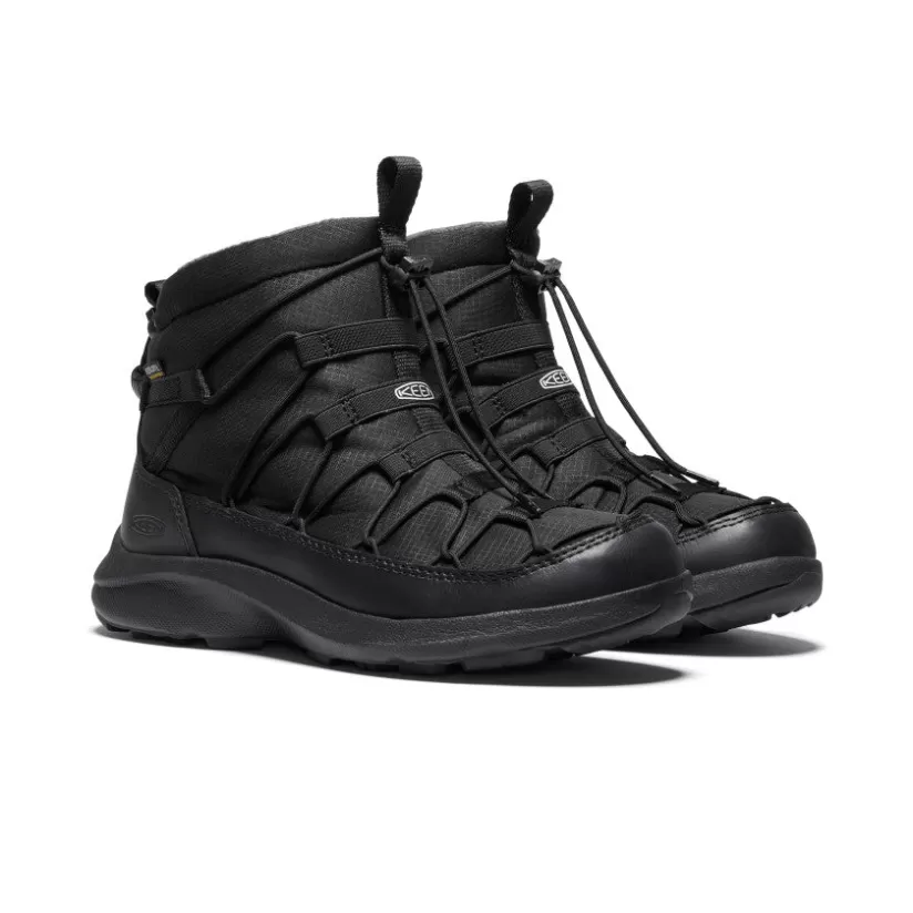 Fashion KEEN UNEEK SNK II Waterproof Chukka Pour Femme   |   Black/Black